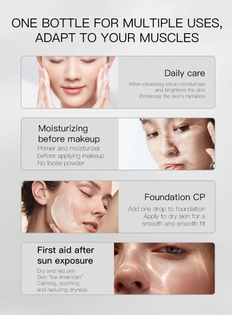 How to use Revitalizing Essence Lotion with probiotics