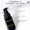 Small Black Bottle Of Yeast Muscle Essence Pre-serum