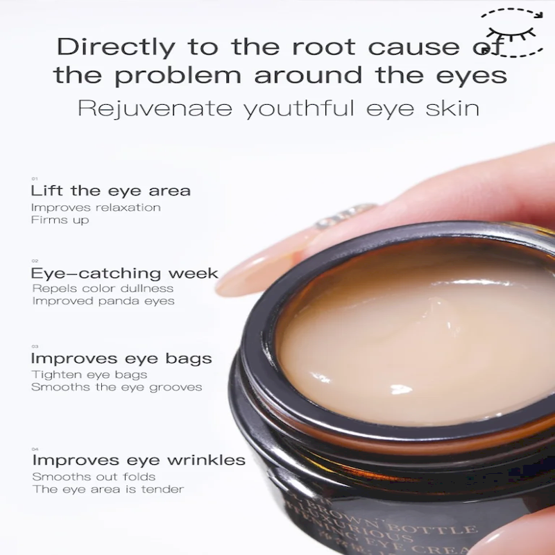 Small Brown Bottle Luxurious Lightening Eye Cream